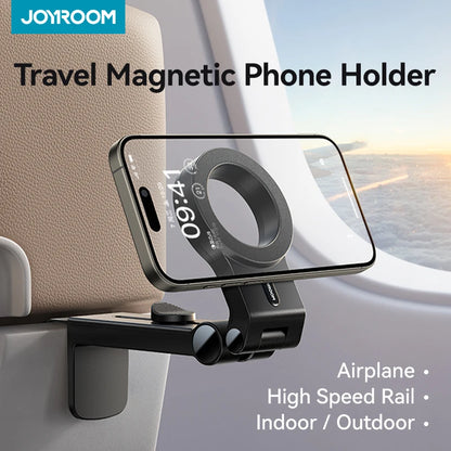 Magnetic Airplane Phone Holder Portable Stable Stand