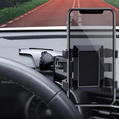 Universal Dashboard Car Phone Holder with Parking Number Plate