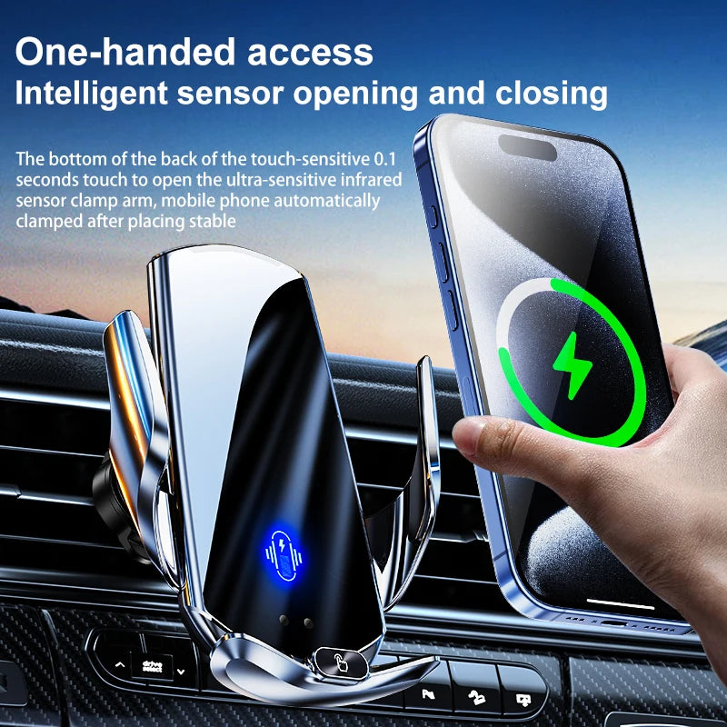 Car Mount Wireless Charging Stand Vehicle Phone Mounts
