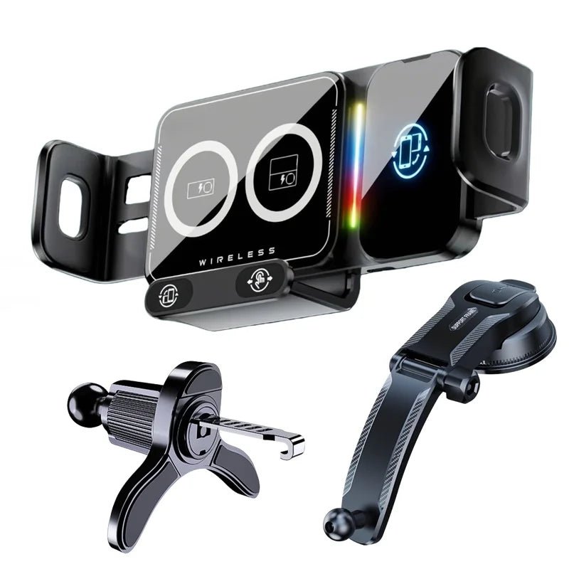 Universal Car Phone Wireless Charging Holder 360° Rotation Mount