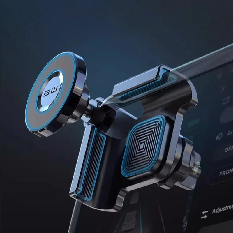 Magnetic Car Phone Holder Car Display Screen Side Rotation
