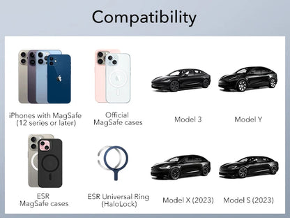 ESR for MagSafe Car Mount Dashboard Magnetic Phone Holder