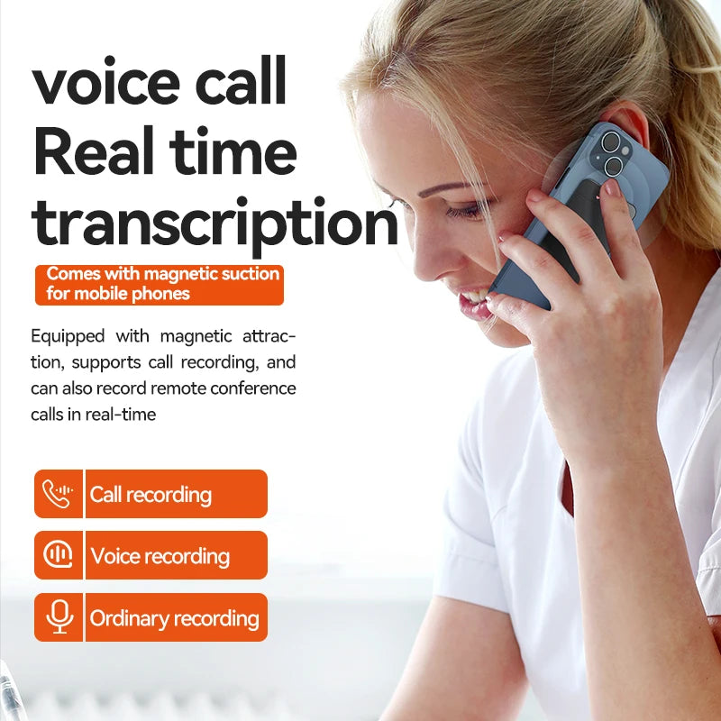 8-128GB AI ChatGPT-4 Intelligent Voice Recorder Audio App Device