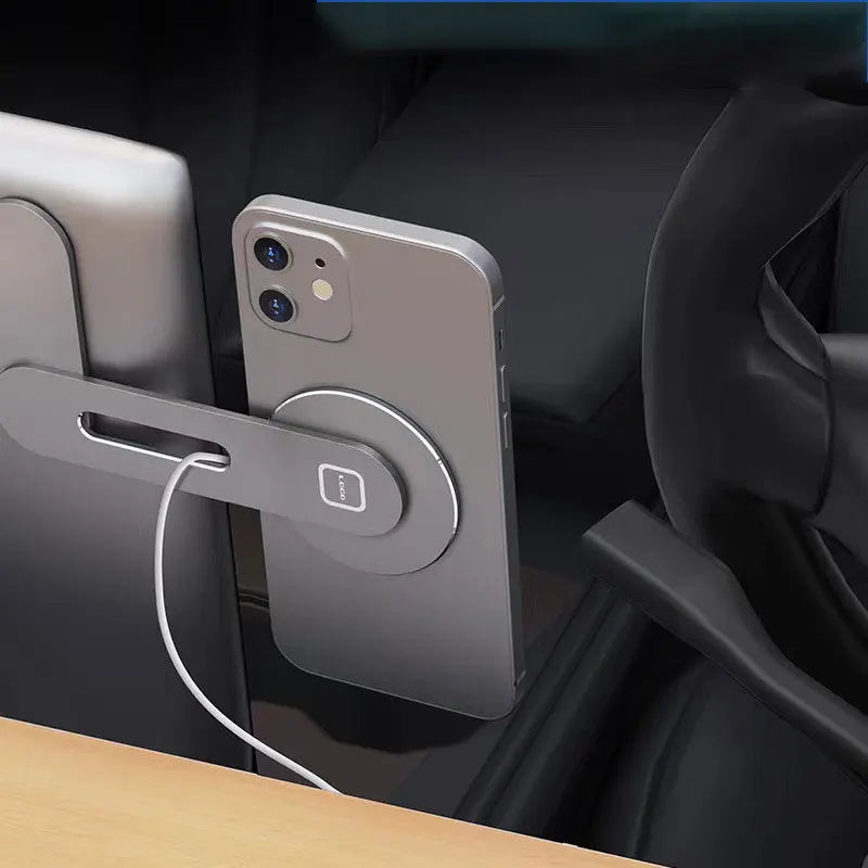 Invisible Foldaway Car Phone Mount Holder 15W Magnetic