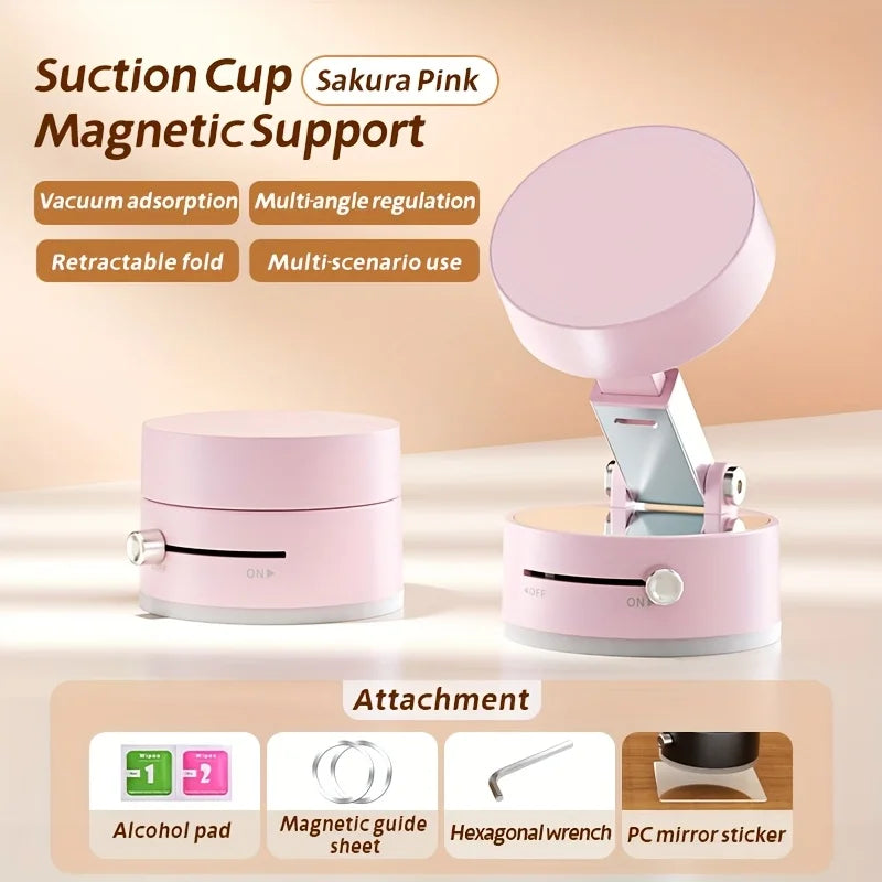 Suction Cup Magnetic Phone Holder Lazy Multi-functional Holder