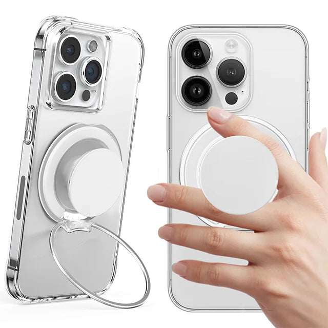 Grippopso Mobile Phone Finger Holder Socket Magnetic