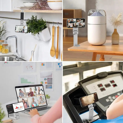 Adjustable Magnetic Phone Holder Travel Essentials Flexible Rotation