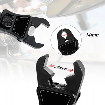 360 Degree Car Phone Support Easy Clip Mount Stand on Rearview Mirror