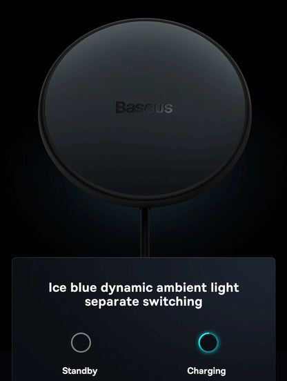 Baseus Magnetic Wireless Charger Car Phone Holder