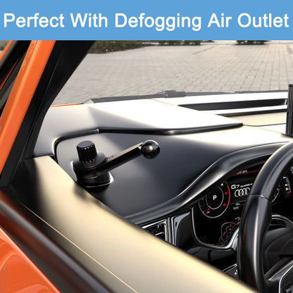 17mm Ball Head for Car Air Vent Mount Car Defogging Air Outlet Magnetic Car Mobile Phone Stand