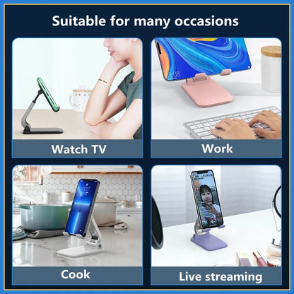 CMAOS ABS Foldable Desk Mobile Phone Holder