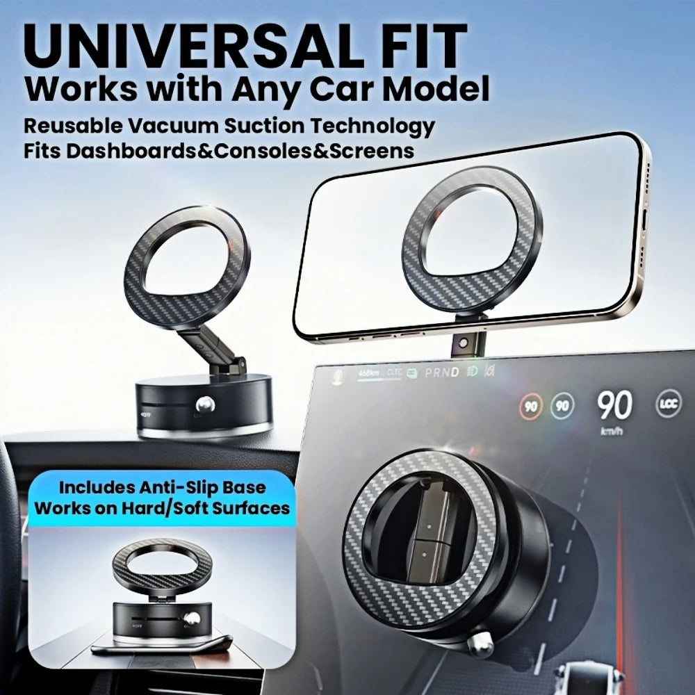 Mobile Phone Stand Vacuum Adsorption Foldable Rotation