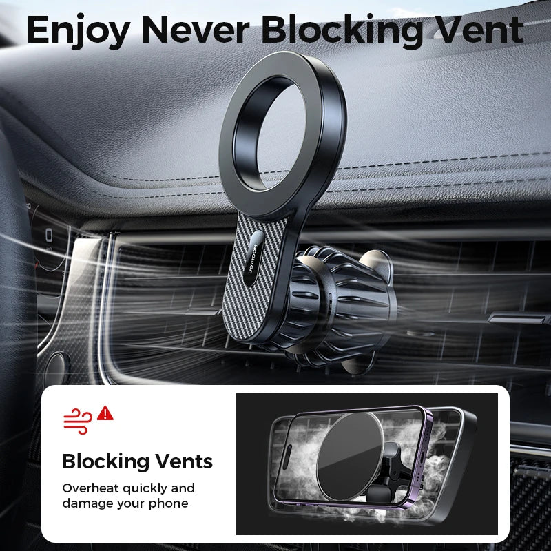 Magnetic Car Phone Holder Universal Strong Car Air Vent