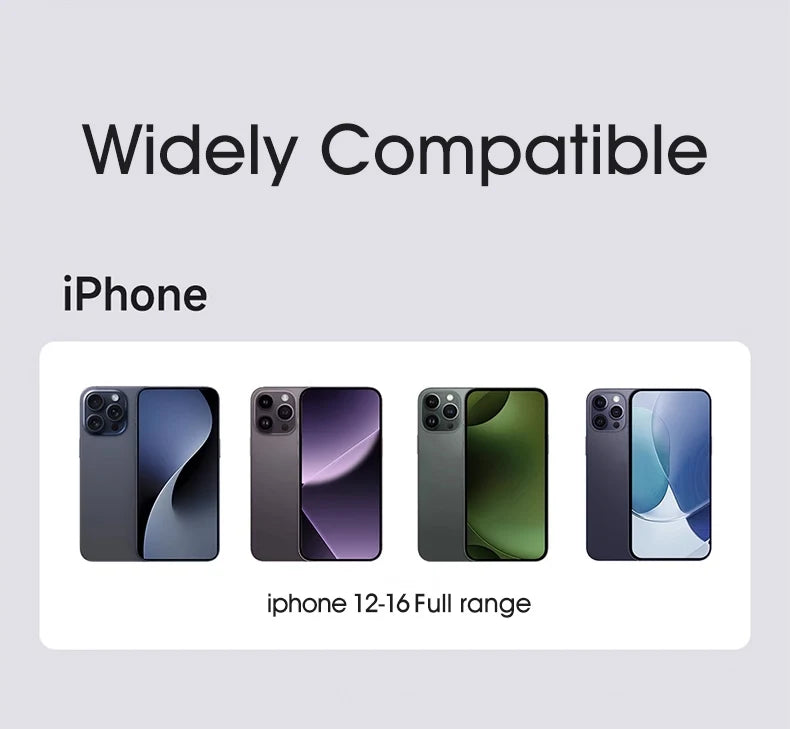 3 In 1 Magnetic Touch Button Wireless Charger For Android iPhone iWatch