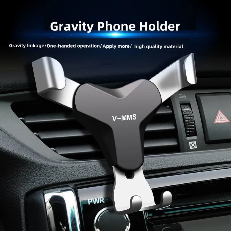 Gravity Car Holder For Phone in Car Air Vent Mount Clip Cell Holder