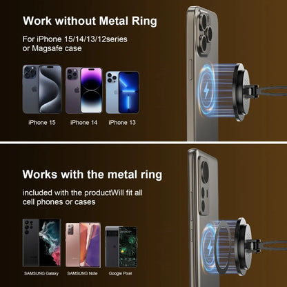 15W Magnetic Car Phone Holder Mobile Phone Car Holder