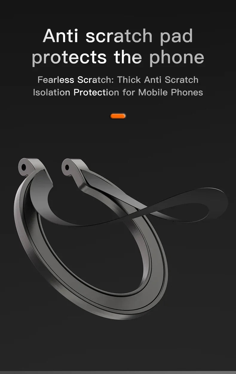 For MagSafe Double Sided Magnetic Phone Ring Holder