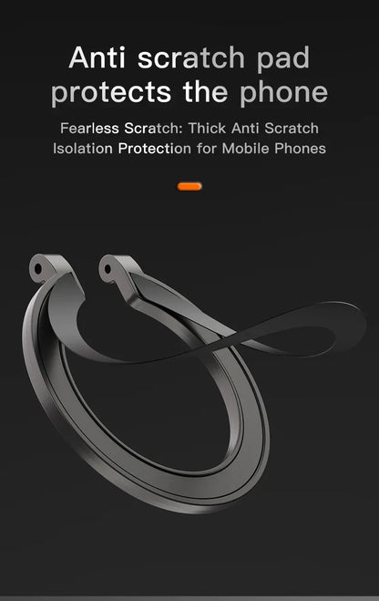 For MagSafe Double Sided Magnetic Phone Ring Holder