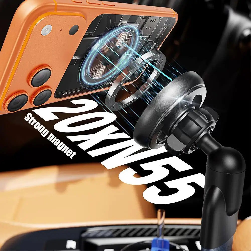 2-In-1 Height-adjustable Car Cup Mount Holder 360° Rotation