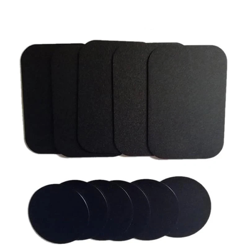 Matte black magnetic sheet adhesive metal plate for car