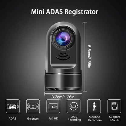 TAVALER Mini HD Car Video Recorder DVR Dash Cam
