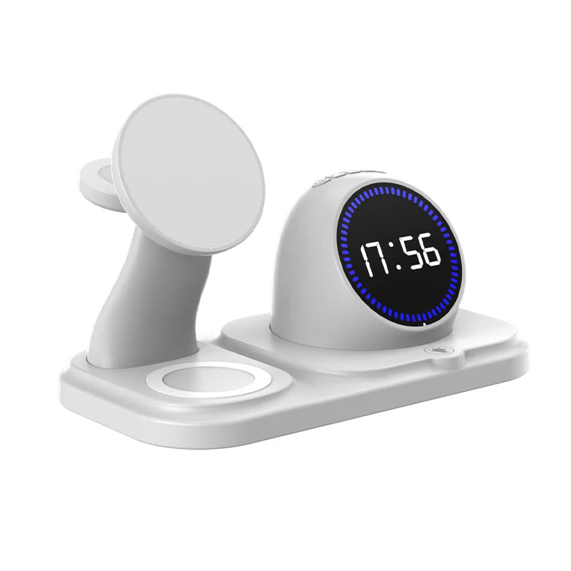 NEW 6 in 1 Desk Phone Holder with Wireless Charger