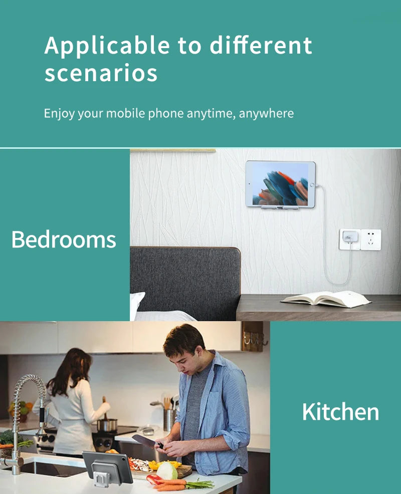 Wall-mounted Phone Stand  Lazy Person's Phone Stand