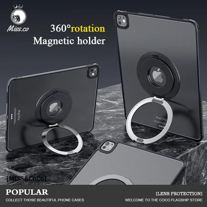 New Powerful Magnetic Tablet Holder Ring Grips Adjustable 360