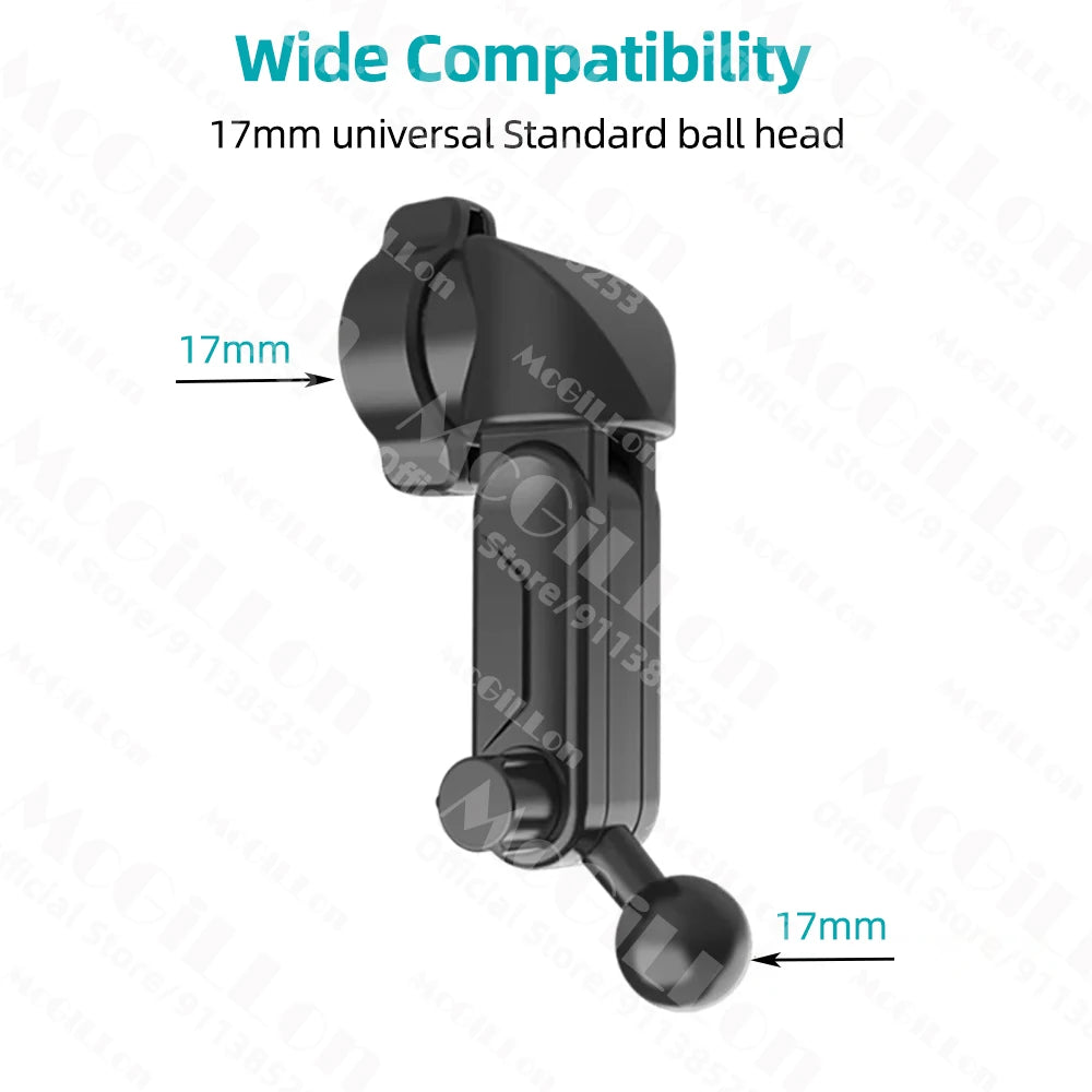 17mm Ball Joint Extension Arm Adapter for Car Air Outlets Phone Stand