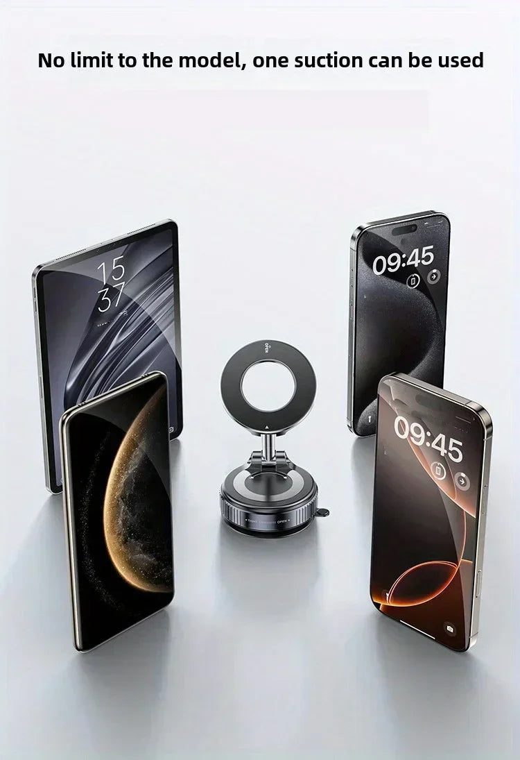 Adjustable Vacuum Magnetic Mount Car Phone Holder Upgrade