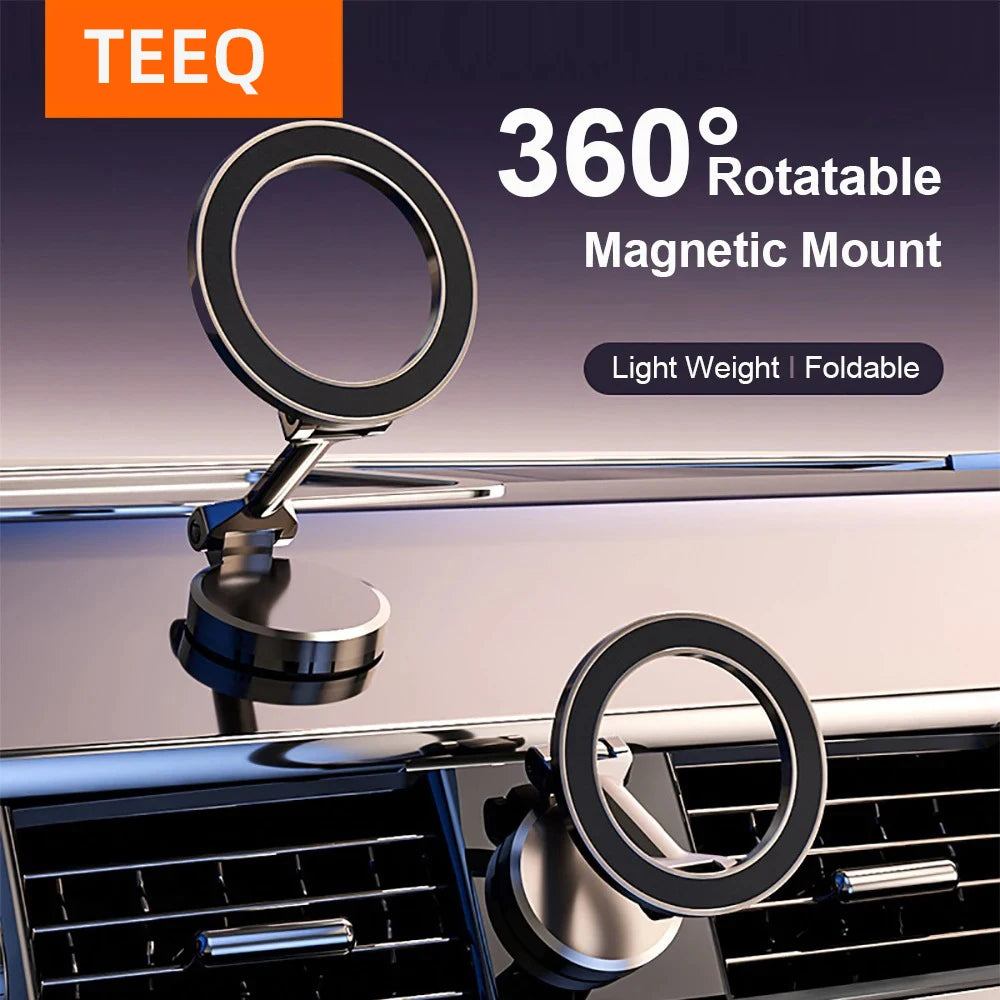 Magnetic Car Phone Holder For Vehicles Mobile Support