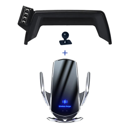 Car Phone Holder Phone Support Car Mounts Wireless Charging