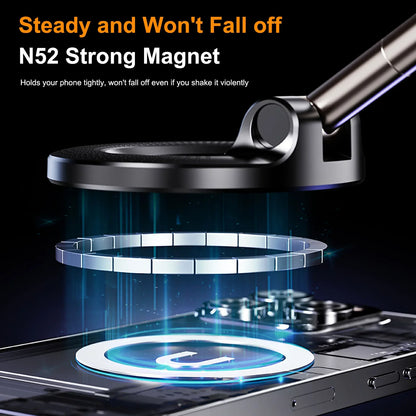 Folding Strong Magnet Magnetic Phone Holder 360° Rotation