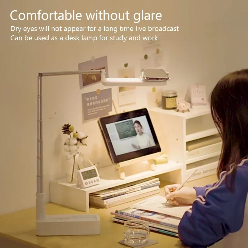 Phone Holder Lampe Selfie Fill Light Support Portable Pour Stand