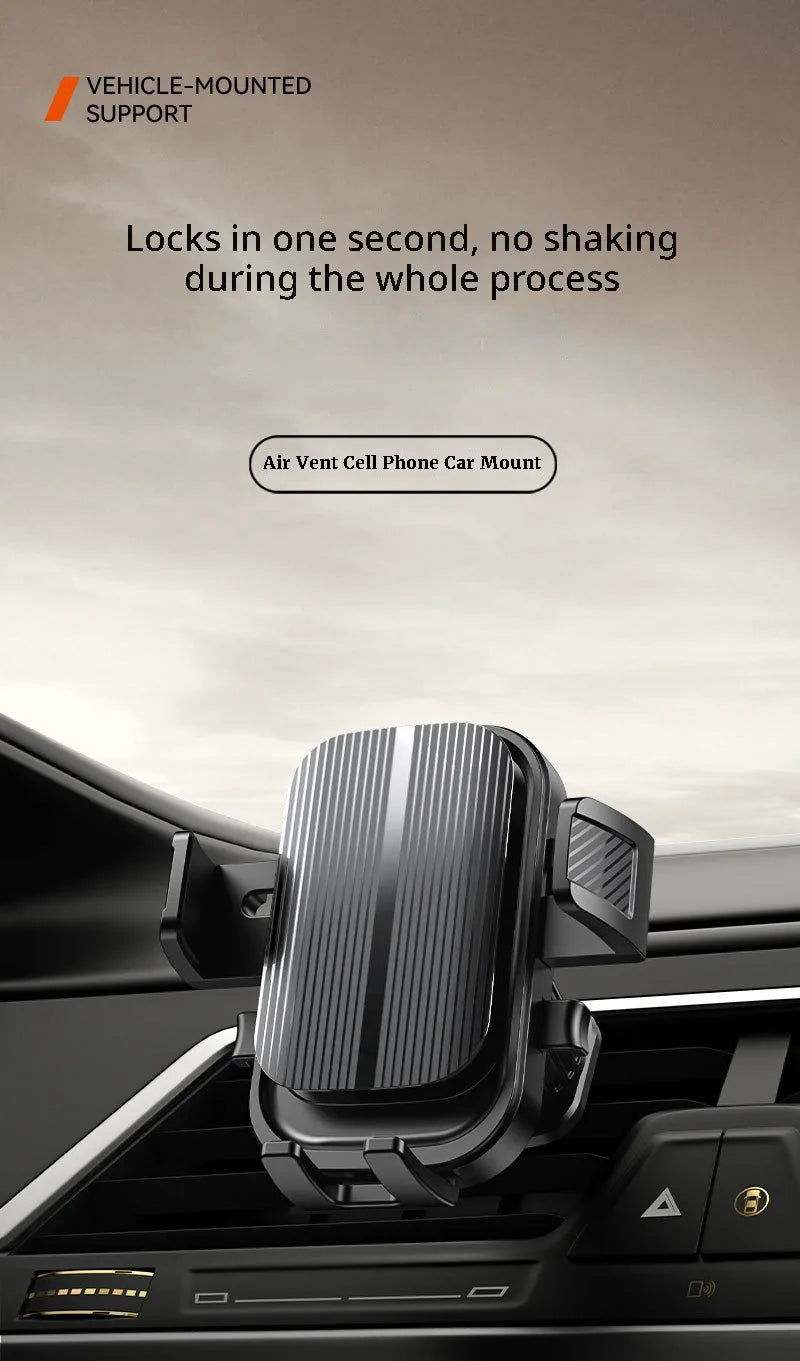 Flexible Cell Phone Holder Car, Phone Mount for Car Air Vent