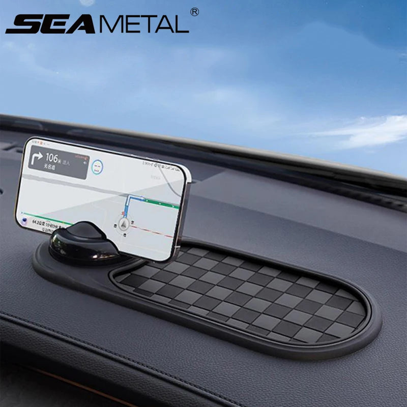 SEAMETAL Car Dashboard Phone Holder Hidden Plate
