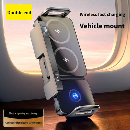 New High Intelligent Mobile Phone/Pad Holder Magnetic Car Charger