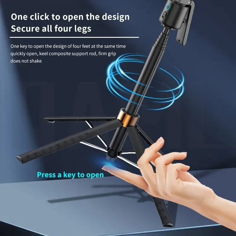 QAML 2025 NEW Q13 Aluminum Alloy Selfie Stick Tripod