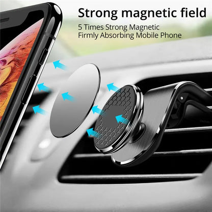 Magnetic Car Phone Holder Universal Air Vent Car Phone Mount