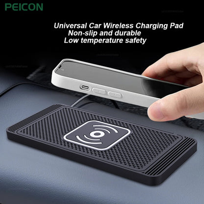 Car Wireless Charger Wireless Car Charger Silicone Pad Stand