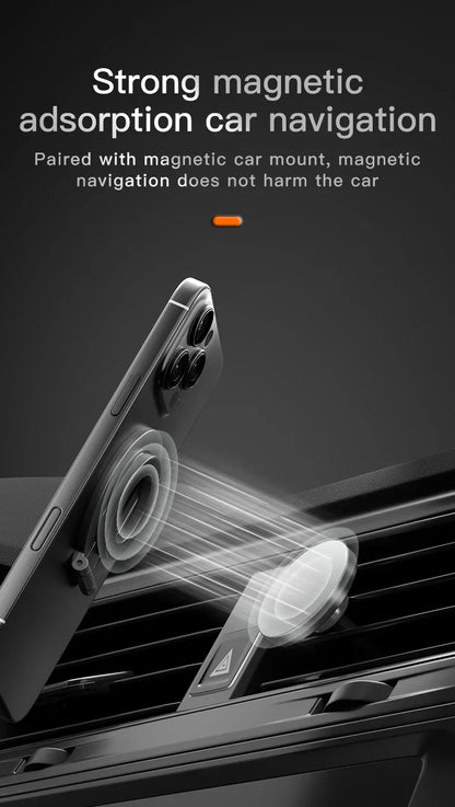 For MagSafe Double Sided Magnetic Phone Ring Holder