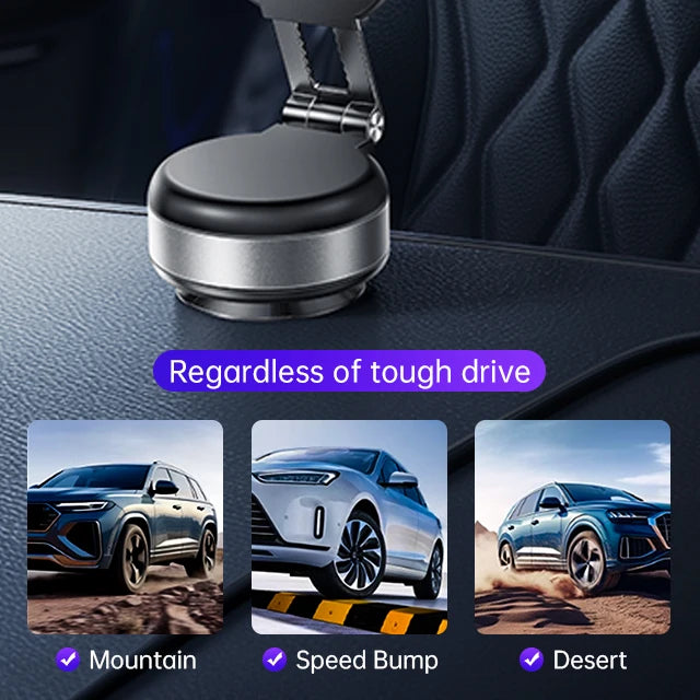 New Arrival Foldable Dashboard Magnetic Vacuum Suction Cup