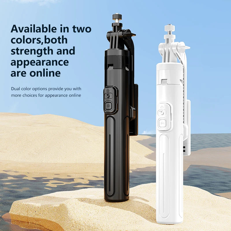 130cm Long Selfie Stick Tripod Extendable Wireless Bluetooth