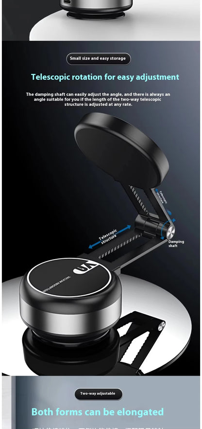 Electric Vacuum Magnetic Suction Car Phone Mount 360 Degree