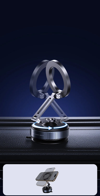 Vacuum Adsorption Car Magnetic Phone Holder