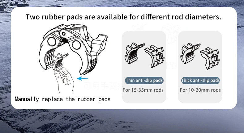 Anti-slip Heavy Duty Car Windshield Metal Five-Claw