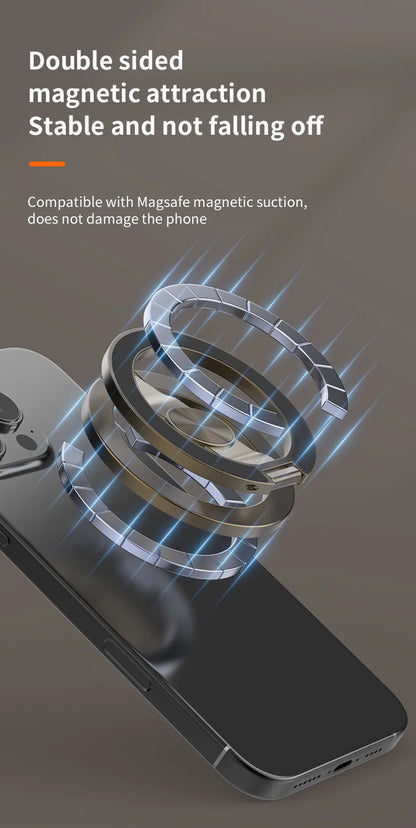 Foldable Double Sided Magnetic Phone Holder Stand