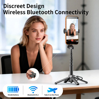 Portable Magnetic Selfie Stick Multifunctional Phone Holder