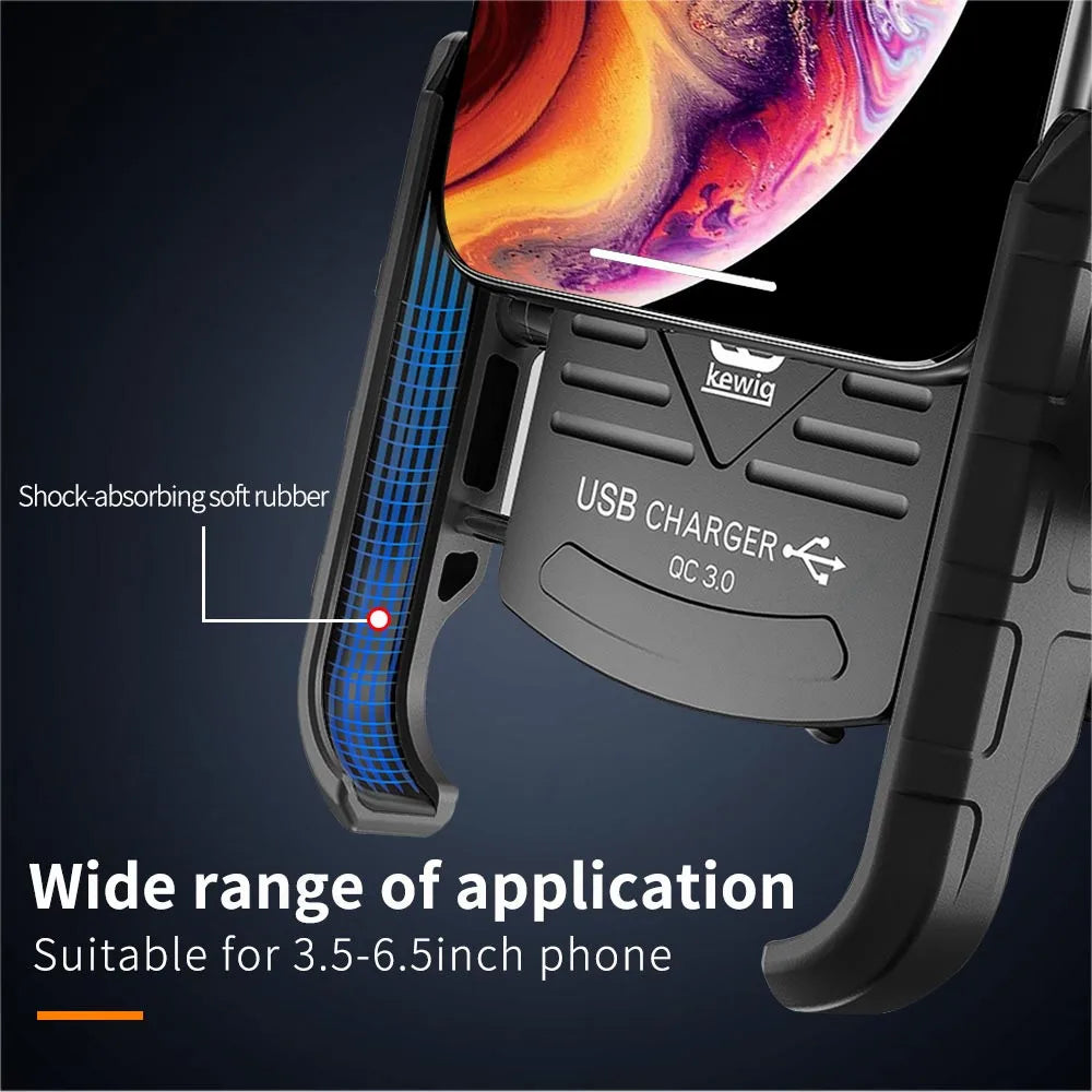 Motorcycle Mobile Phone Holder Stand Mount