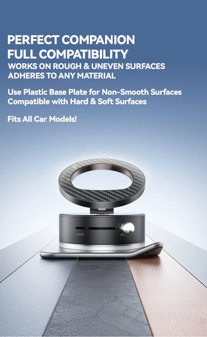 High Quality Vacuum Suction Magnetic Phone Holder Folding
